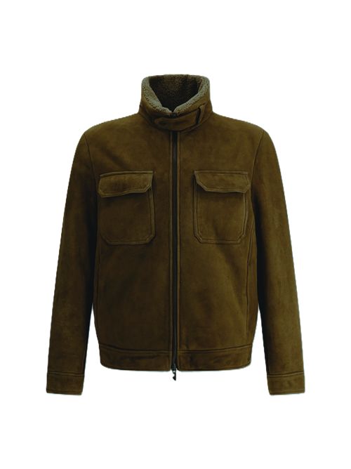 Salvatore Santoro giacca in pelle Salvatore Santoro | W25SANT49519-URIED_ARMY